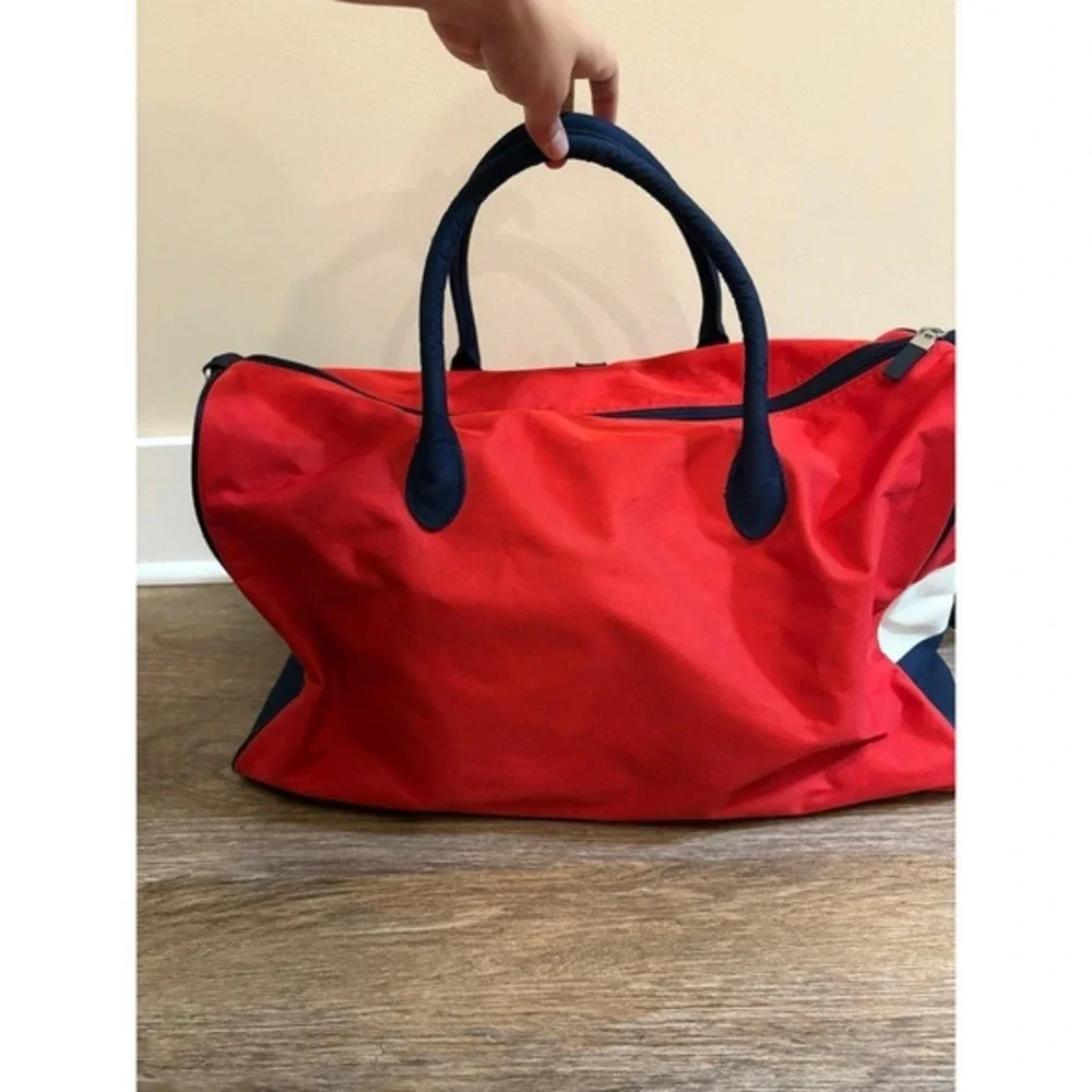 Tommy Hilfiger Men's Duffle‎ Bag Red White and Blue Tommy Strap